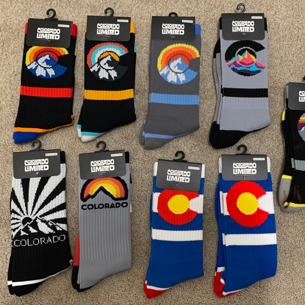 Colorado Limited Socks Brand New